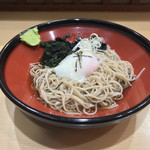そばの神田 東一屋 - 冷し温玉そば！