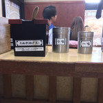 そばの神田 東一屋 - コンディメンツ。