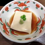 美々卯 - ゴマ豆腐
