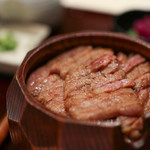 Hisuiyakisutekihachiden - 近江牛で楽しむステーキひつまぶし 特上☆
