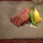 肉のながおか - 横隔膜の炭焼き