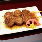 牛バラ肉ロール　（串焼き2本）　