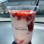 ハッピーベリー - 【いちごのミルキーシェイク…620円税抜】★2019/4