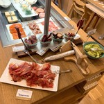 Restaurant Bootshaus - 生ハムと乾燥肉各種