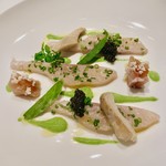 Restaurant Obauer - ④生ホワイトサーモン・グレープフルーツソース・キャビア