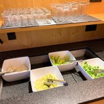 Restaurant die Forelle - サラダバー