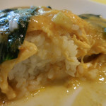 Ryuu No Tsubasa - 上海蟹と卵のあんかけ飯；ご飯アップ