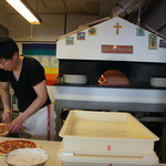 ピッツェリア ダ マッシモ - マスター緊張すぎ