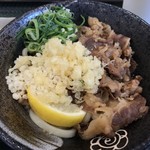 Hanamaru Udon - 牛肉おろしぶっかけ小　450円
