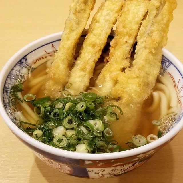 中洲　うどん　20選：第8位　うどん処 一楽