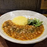 SPICY CURRY 魯珈 - 谷中生姜ほのかに薫るスパイスフル鶏キーマカレー