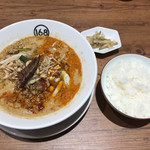 担々麺 一路發 - ☆担々麺ご飯セット(税込770円) ザーサイが付いてます