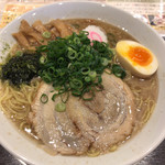 雷神ラーメン - 雷神ラーメン 麺大盛（¥880）