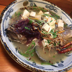 板前割烹 なか野 - 身がふっくらほろほろとしてます。汁も美味い。