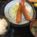 とんかつぶー亭 - エビフライ…1290円