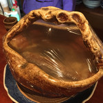 飛騨季節料理 肴 - 岩魚の骨酒