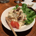 地酒喝采 かも蔵 - ポテトサラダ（680円） 2019.2