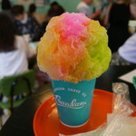 パニラニ 田中果実店 - レインボーカラーのシェイブアイス♪