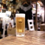 ラコスバーガー - ■生ビール 500円