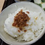 酒季彩あさつき - ごはんを「おかわり」しました　(2019.05.10)