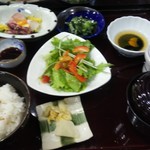 酒季彩あさつき - あさつき膳 税込1,500円　※届いた直後　(2019.05.10)