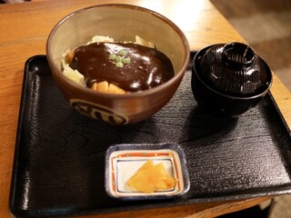 カツ丼 野村 - ■ドミグラスソースカツ丼 並盛り ロース 800円