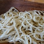 千寿 竹やぶ - 粗挽きのアップ