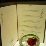 レ セゾン - 2011.12　本日のメニューです