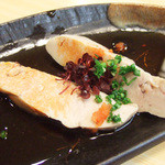 魚河岸寿司 - おまかせの松(6000円・外税)のあんきもポン酢