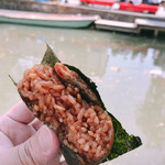皿屋 福柳 - 海苔で巻いて食べれる