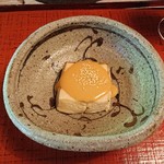 うかい鳥山 - 焼胡麻豆腐