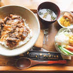 ぽんぽこの里 - ディキノ丼定食