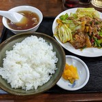 Tsubame - 豚肉とキャベツの味噌炒め定食