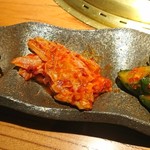 焼肉なかむら - キムチ盛り合せ
