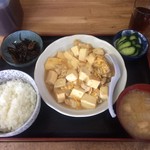 いっぷく屋 - 親子豆腐煮+定食セット