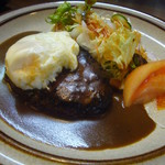 きっちん紅屋 - 料理写真:ハンバーグ