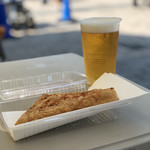 森のキッチン - 三角揚げとビール