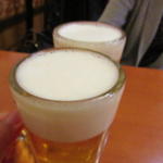梅林閣 - 妻とビールで乾杯！
