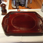 寛屋 - このプレートが配膳されたら、もうすぐです…期待は膨らみお腹はグーグーなり出します。