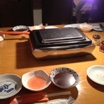 焼肉 りんりん - 小さな網ですね。