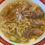 仙台中華そば 銘店嘉一 - 鶏チャーシュー麺(醤油) (´∀｀)/ 