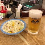 松屋 - 野菜　生ビール