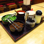 釜揚うどん一忠 - 薬味