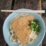 讃岐うどん がもう - うどん(大･冷)とあげ