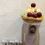 クレープリー チロル - sakura2019 プリンアラモード¥1400