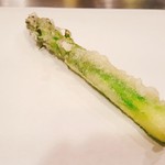 勝太呂 - 天ぷら　アスパラ