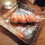 武蔵小山 神鶏 - うずらの肉巻き