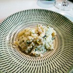 アレグロ コン ブリオ - プリモ：蕗の薹と浅蜊のリゾット