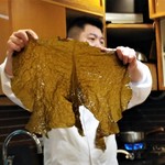 鮨処 多田 - ひと葉わかめ　和歌山田辺でしか採れない