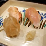 まき村 - 銚子のキンメ炙り寿司